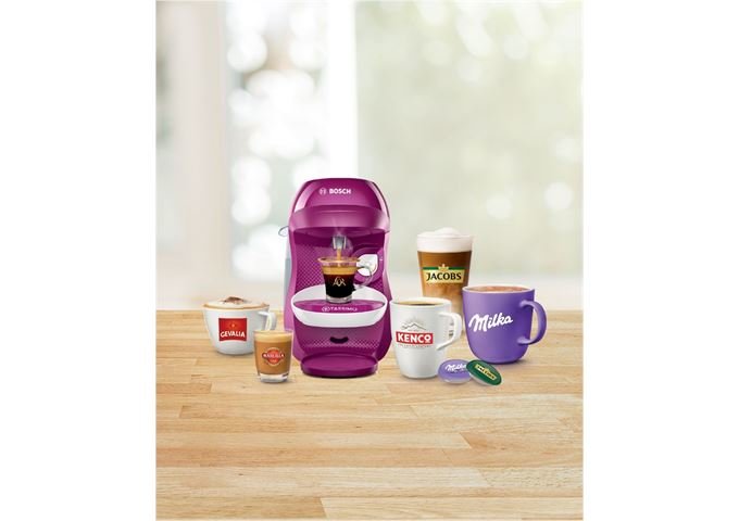 Bosch TAS1001 Tassimo Multi-Getränke-Automat wild purple