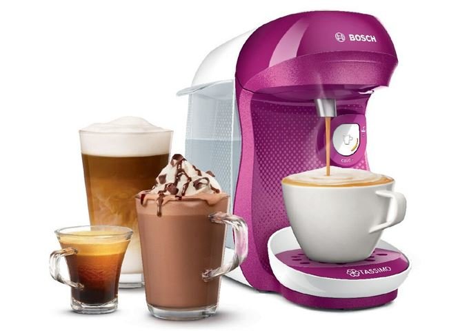 Bosch TAS1001 Tassimo Multi-Getränke-Automat wild purple