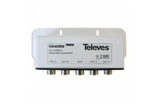 Televes VS 40WD DiSEqC-Schalter wasserdicht 4 Eing 1 Ausg