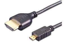 E+P HDMI 11 HDMI Anschlusskabel 1,8m HDMI Stecker/Micr