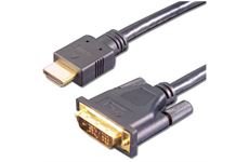 E+P HDMI 3/5 HDMI-Kabel 5,0m HDMI-Stecker/DVI Stecker