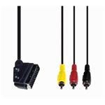 E+P VC 119 1,5m Scart-Kabel Scartstecker/3x Cinchsteck