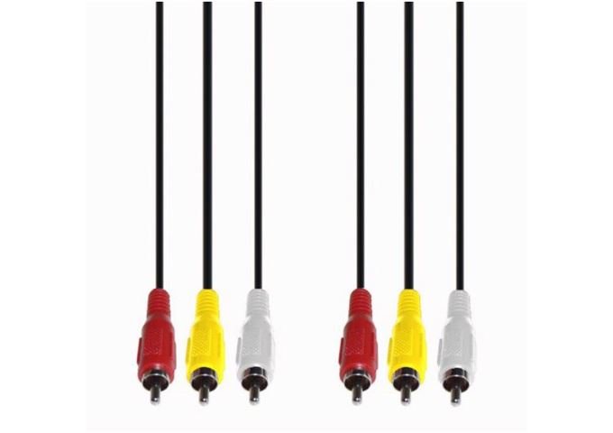 E+P VC 46/5 5,0m Videokabel 3xCinch