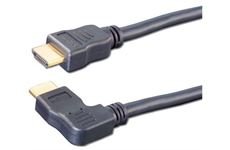 E+P HDW 2 HDMI-Kabel 2m Stecker/90Grad Winkelstecker