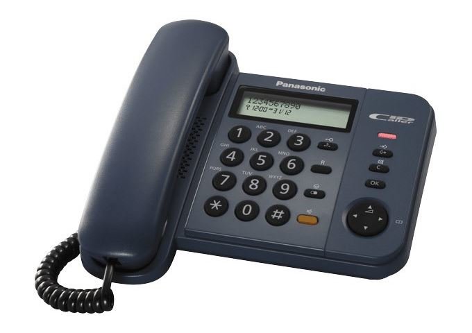 Panasonic KX-TS580GC Telefon schnurgebunden dunkelblau