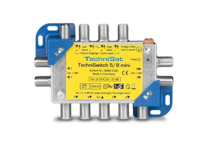 TechniSat TechniSwitch 5/8 mini Multischalter