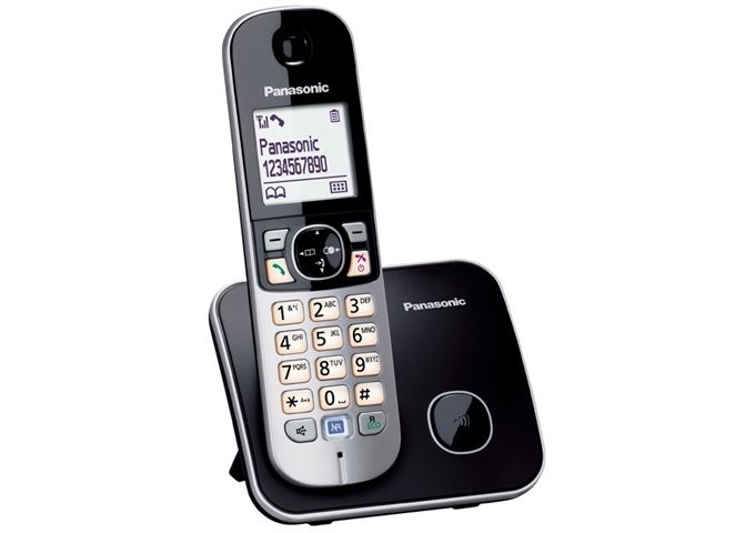 Panasonic KX-TG6811GB DECT Telefon SOLO schnurlos schwarz