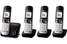 Panasonic KX-TG6824GB DECT Telefon mit AB QUATTRO schnurlos