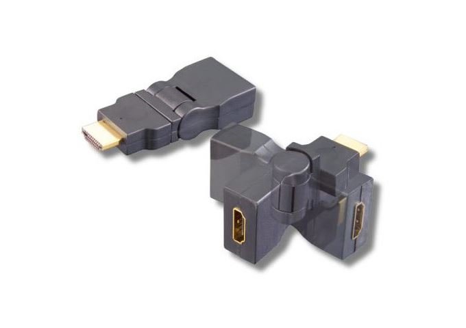 E+P HDWD 7 HDMI-Winkeladapter dreh- und schwenkbar