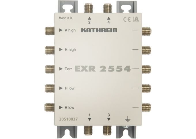 Kathrein EXR 2554 Umschaltmatrix 5 Eingänge 4 Ausgänge pass