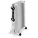 DE LONGHI TRRS 0920 ws Radiator 2000W 3Stufen 9Heizrippen Re