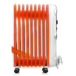 DE LONGHI TRRS 0715 ws Radiator 1500W 3Stufen 7Heizrippen Re