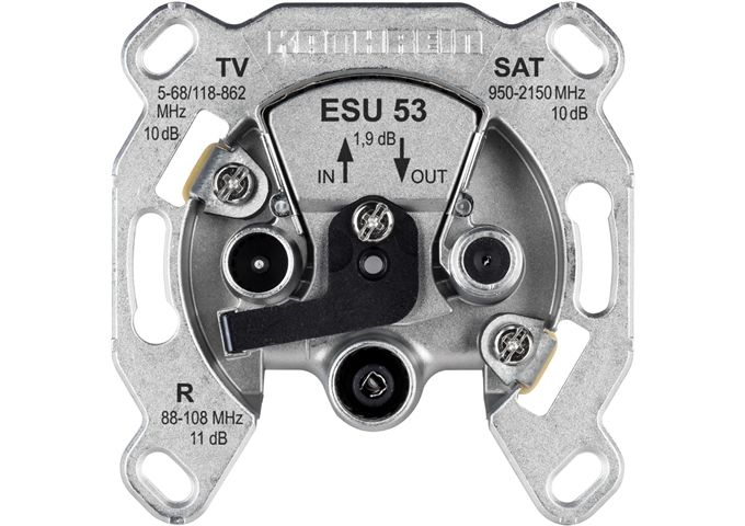 Kathrein ESU 53 Antennendose Einkabel-Richtkopplerdose 10dB