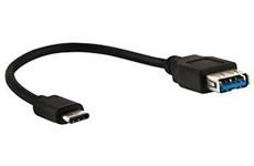 E+P CC 325/02 OTG-Adapterkabel 0,2m USB-Stecker Typ C