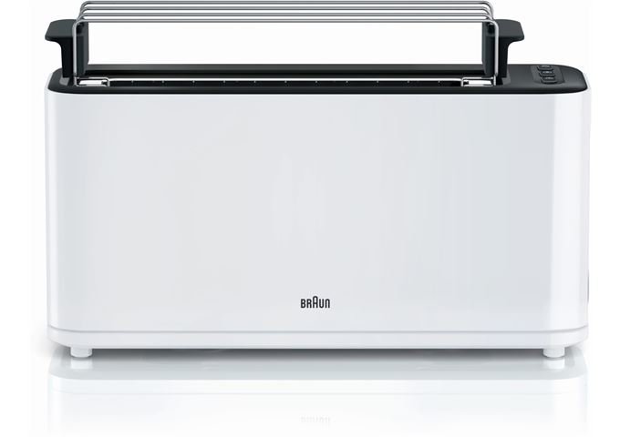 Braun HT 3110 ws Toaster 2 Scheiben Langschlitz