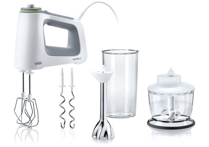 Braun HM 5137 WH MultiMix 5 Handmixer 750W 9 Stufen Mixf