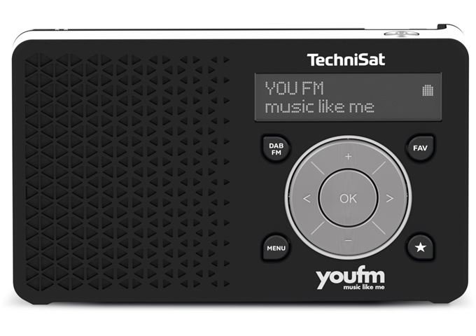 TechniSat DigitRadio 1 youfm Edition sw/ws DAB+/UKW