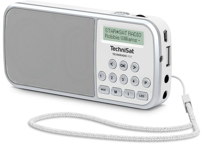 TechniSat TechniRadio RDR ws DAB+/UKW mit LED-Taschenlampenf