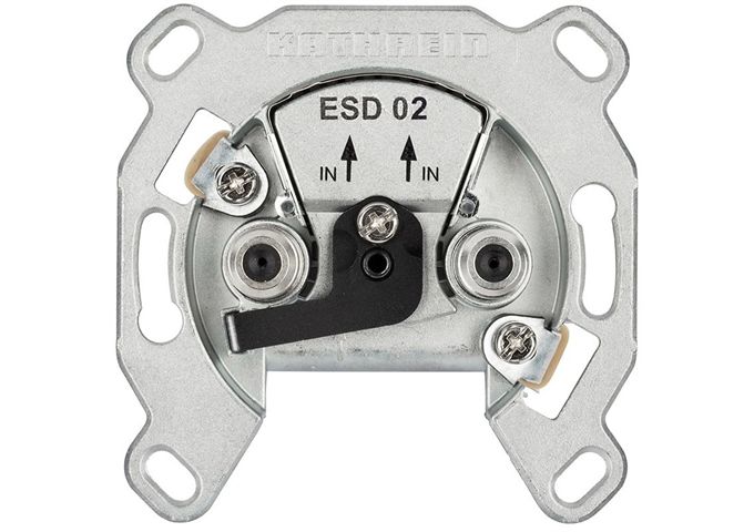 Kathrein ESD 02 Antennendose 2-fach mit DC-Durchlaß