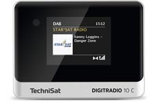 TechniSat DigitRadio 10 C sw/si DAB+/UKW Radioadapter mit Bl