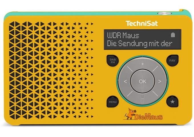 TechniSat DigitRadio 1 Maus Edition ge DAB+/UKW