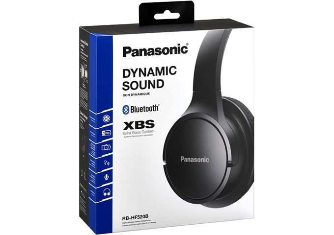 Panasonic RB-HF520BE-K sw Bluetooth Over Ear Kopfhörer 50h A