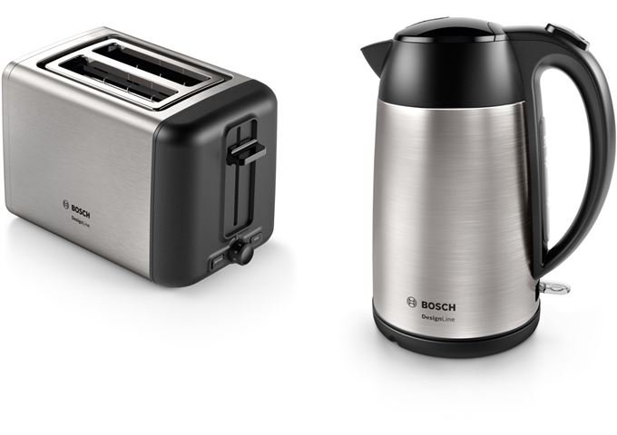 Bosch TAT3P420DE Toaster Kompakt edelstahl/schwarz