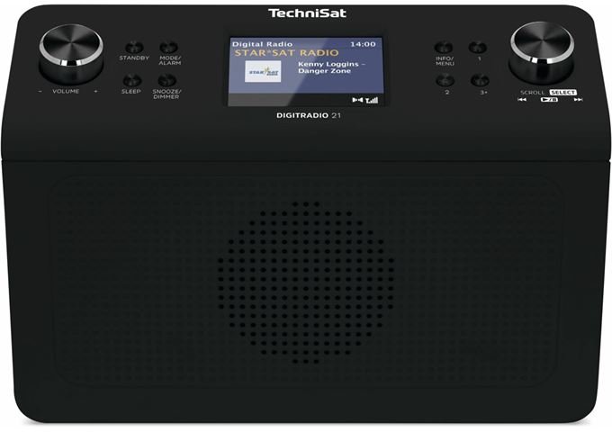 TechniSat DigitRadio 21 sw DAB+/UKW Unterbau Küchenradio 2,8