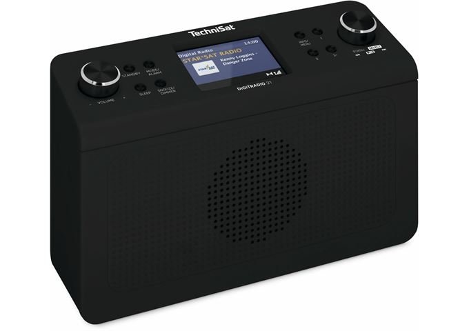 TechniSat DigitRadio 21 sw DAB+/UKW Unterbau Küchenradio 2,8