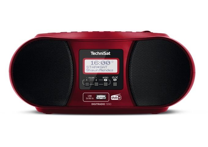 TechniSat DigitRadio 1990 rt DAB+/UKW mit CD-Player, Bluetoo