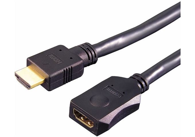 E+P HDMV 402/02 HDMI Verlängerung 0,2m High-Speed m. E