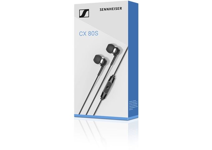 Sennheiser CX80S sw Headset In Ear f. Smartphones