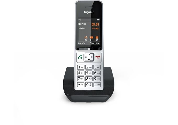 Gigaset COMFORT 500 si-sw Analog-Telefon mit Basisstation