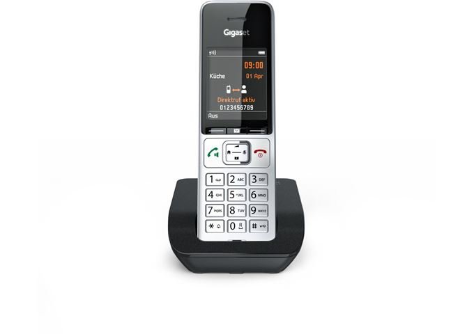 Gigaset COMFORT 500 si-sw Analog-Telefon mit Basisstation