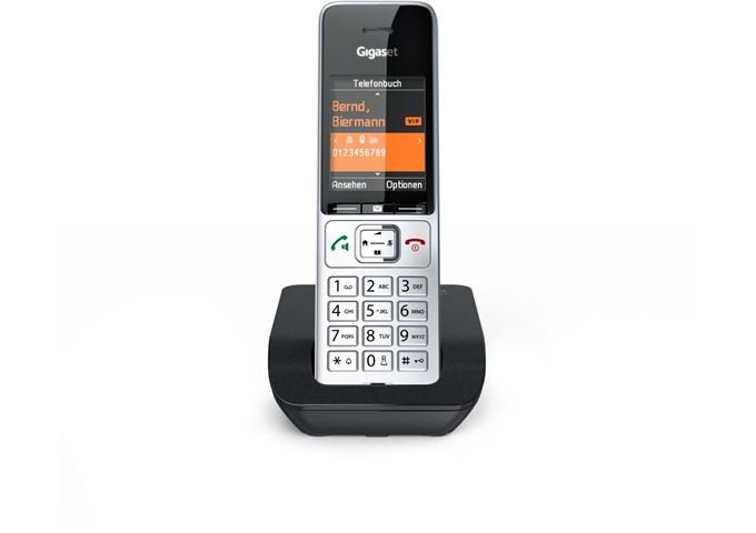 Gigaset COMFORT 500 si-sw Analog-Telefon mit Basisstation