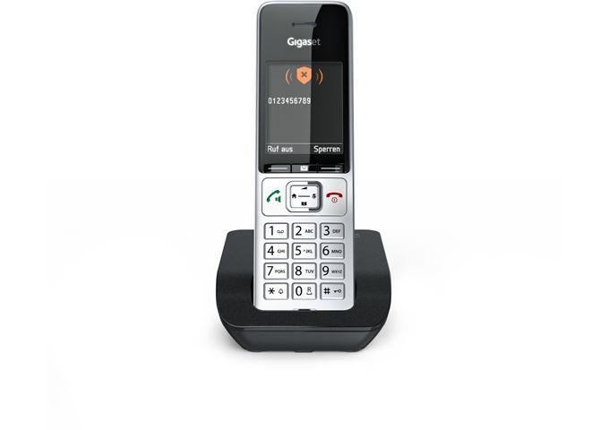 Gigaset COMFORT 500 si-sw Analog-Telefon mit Basisstation