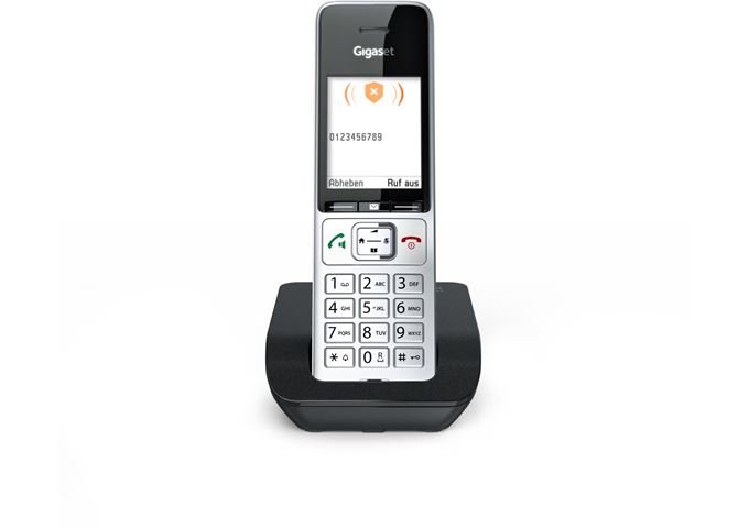 Gigaset COMFORT 500 si-sw Analog-Telefon mit Basisstation