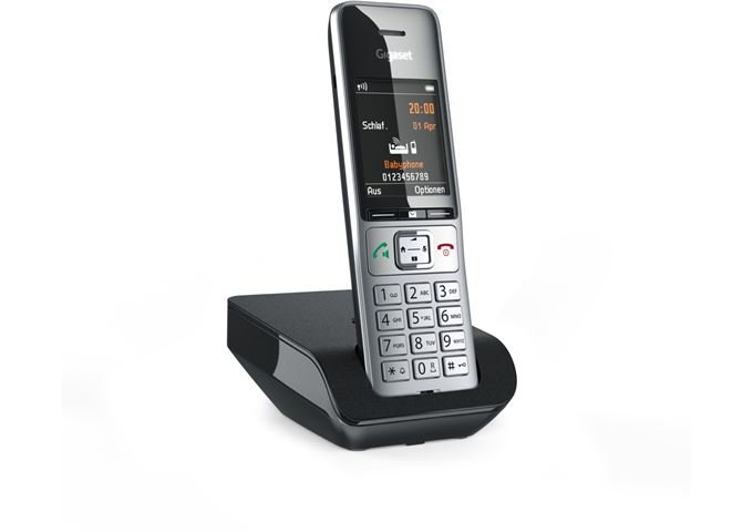 Gigaset COMFORT 500 si-sw Analog-Telefon mit Basisstation