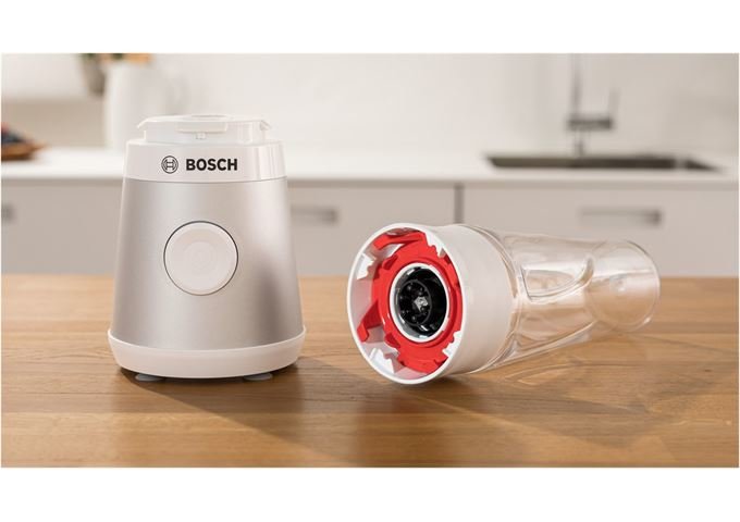 Bosch MMB2111T Standmixer VitaPower Serie 2 silber/weiß