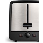 Bosch TAT5P420DE Toaster Kompakt edelstahl/schwarz