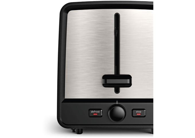 Bosch TAT5P420DE Toaster Kompakt edelstahl/schwarz