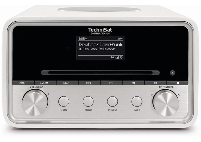 TechniSat DigitRadio 586 ws/si DAB+/UKW/Internet/Streaming-R