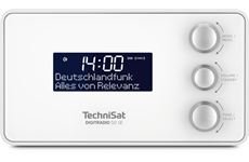 TechniSat DigitRadio 50 SE ws DAB+/UKW-Uhrenradio mit LCD-Di