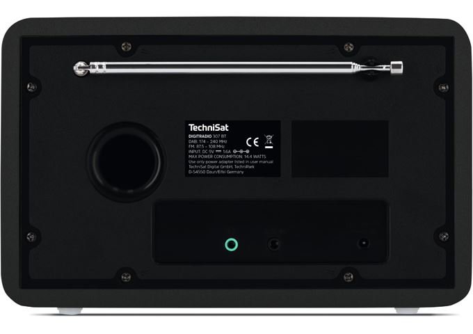 TechniSat DigitRadio 307 BT sw DAB+/UKW-Radio m. Bluetooth-A