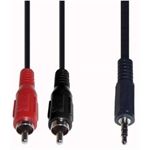 E+P B 113/05 Stereo-Adapterkabel 0,5m