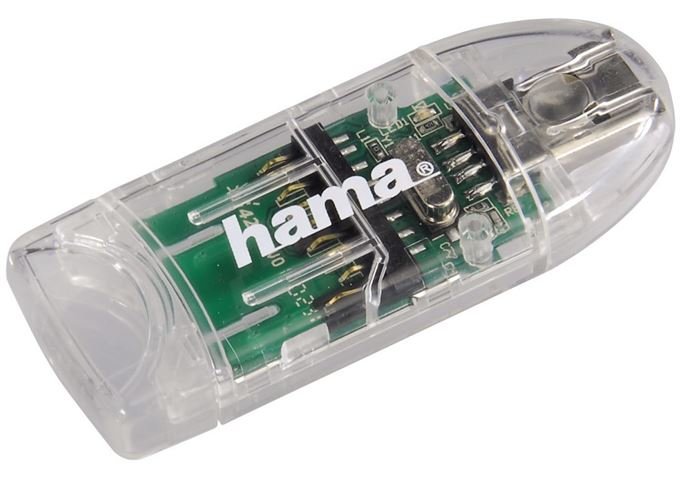 HAMA 91092 SD-/MicroSD-Kartenleser 8in1 USB 2.0