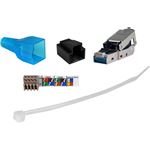 Televes CAT6AS-F RJ45-Stecker CAT6A FTP mit Schutzhülle bl