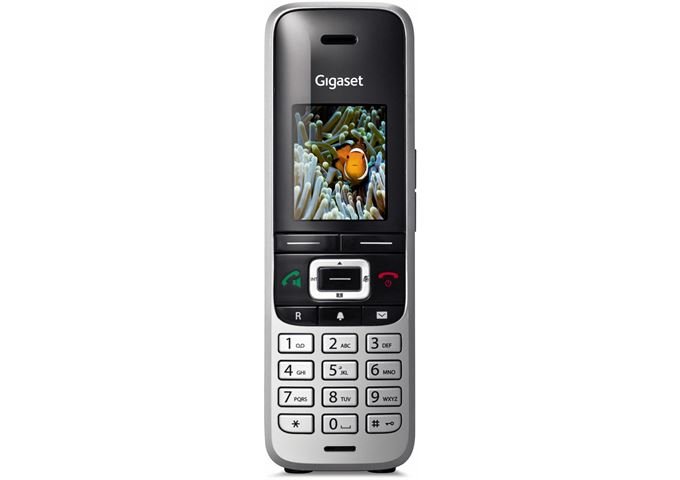 Gigaset PREMIUM 100HX Mobilteil inkl. Ladeschale platin-sc