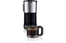 Braun KF 1500 BK sw Kaffeemaschine PurShine 10 Tassen Gl