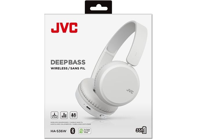 JVC HA-S36W-W-U weiss Kopfhörer On Ear 3 Sound Modi 35